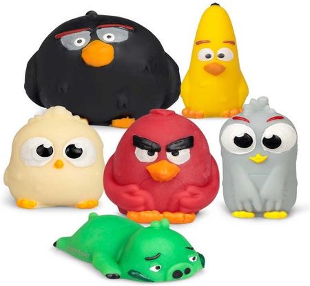 Angry Birds - Squishy Buddies - Zestaw 6 Postaci