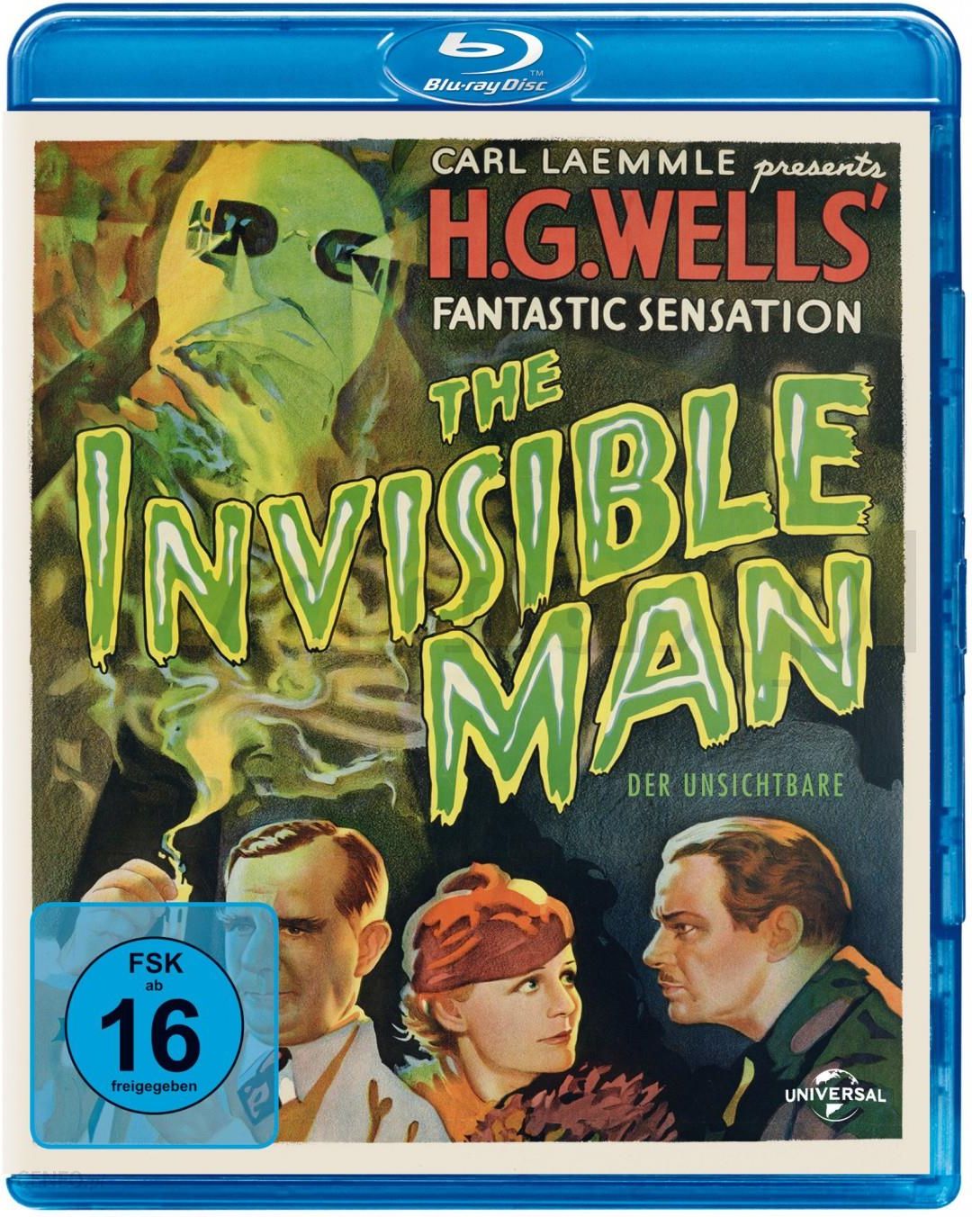 Film Blu ray The Invisible Man Niewidzialny człowiek Blu Ray Ceny i opinie Ceneo pl