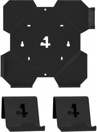 4MOUNT Zestaw Uchwytów PS4 Czarny (4M-PS4S-B-V2)