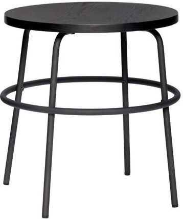 Hübsch Metalowy Stolik Pomocniczy Czarny 45 Cm