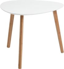 Zdjęcie Jysk Stolik Taps 55X55 Biały/Bambus - Kluczbork