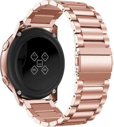 Alogy Bransoletka Stainless steel do Galaxy Watch Active 2 44mm różowa