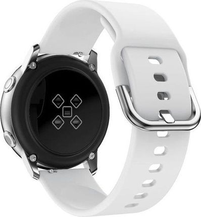 Alogy Gumowy pasek soft do Samsung Galaxy Watch Active 2 biały