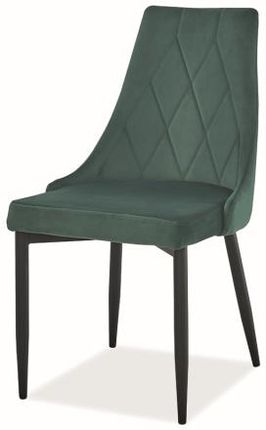 Krzesło Trix B Velvet Zielone 