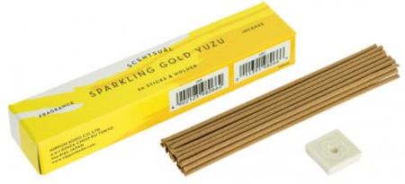 Nippon Kodo Naturalne Kadzidełka Japońskie Scentsual Złote Yuzu Cytrusowe Sparkling Gold Yuzu