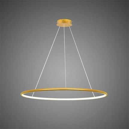 Design Altavola Design: Lampa Wisząca Ledowe Okręgi No 1 Φ100Cm Złoty In 3K (La073P_100_In_3K_Gold)