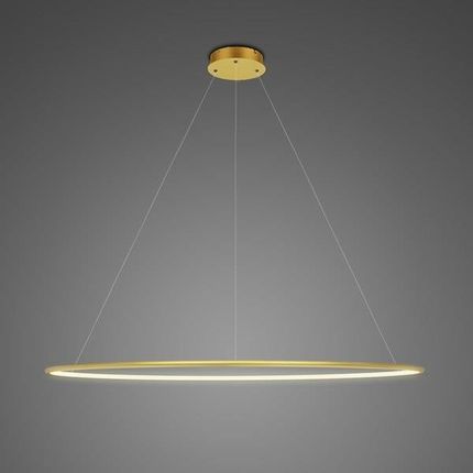 Design Altavola Design: Lampa Wisząca Ledowe Okręgi No1 Złoty In 3K (La073P_120_In_3K_Gold)