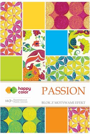 Gdd Blok Effect Passion 10 Arkuszy Happy Color 
