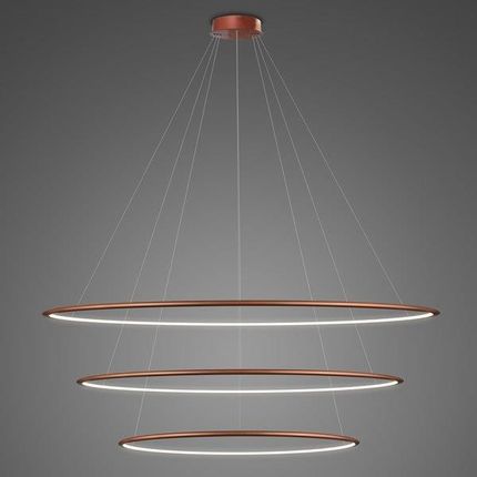 Altavola Design Lampa Wisząca Ledowe Okręgi No3 Φ120 Cm In 4K Miedziana (La075P_120_In_4K_Copper)