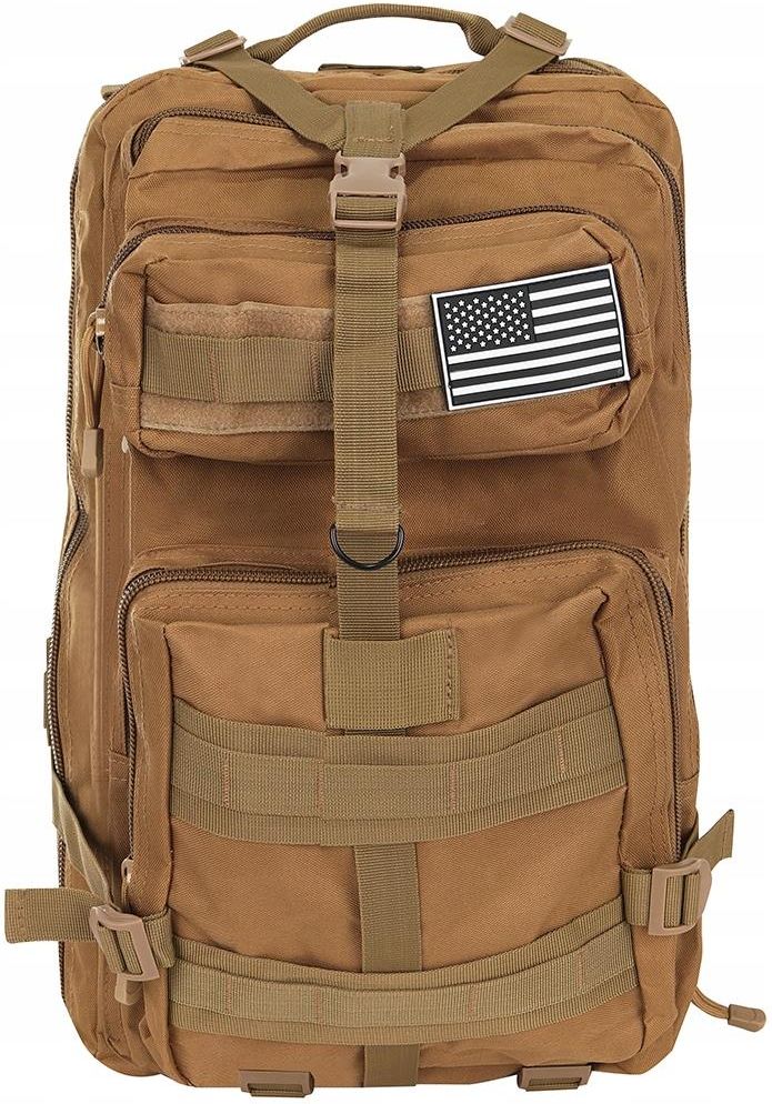 Plecak Taktyczny Wojskowy Militarny Survival 38l - zdjęcie 2 Plecak Taktyczny Wojskowy Militarny Survival 38l