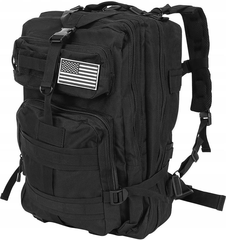 Plecak Taktyczny Wojskowy Militarny Survival 38l - zdjęcie 7 Plecak Taktyczny Wojskowy Militarny Survival 38l