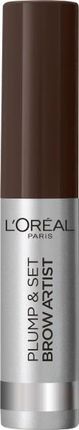 L'Oreal Paris Brow Artist Plump & Set Maskara do brwi 108 Dark Brunette 4,9 ml