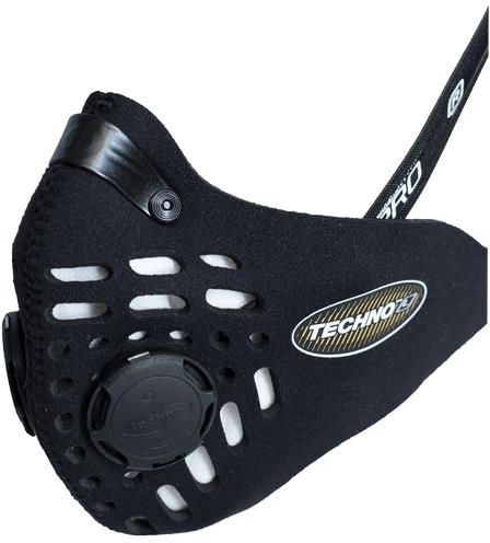 Maska antysmogowa Respro Ce Techno Mask - Black L - zdjęcie 1 Maska antysmogowa Respro Ce Techno Mask - Black L