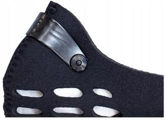 Maska antysmogowa Respro Ce Techno Mask - Black L - zdjęcie 4 Maska antysmogowa Respro Ce Techno Mask - Black L