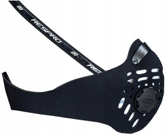 Maska antysmogowa Respro Ce Techno Mask - Black L - zdjęcie 7 Maska antysmogowa Respro Ce Techno Mask - Black L