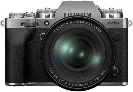 Fujifilm X-T4 Srebrny + 18-55MM