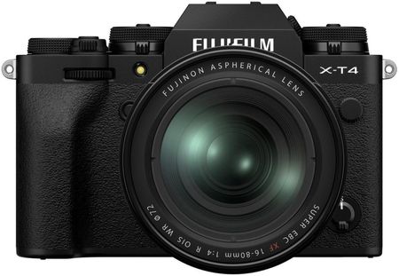 Fujifilm X-T4 Czarny + 16-80MM