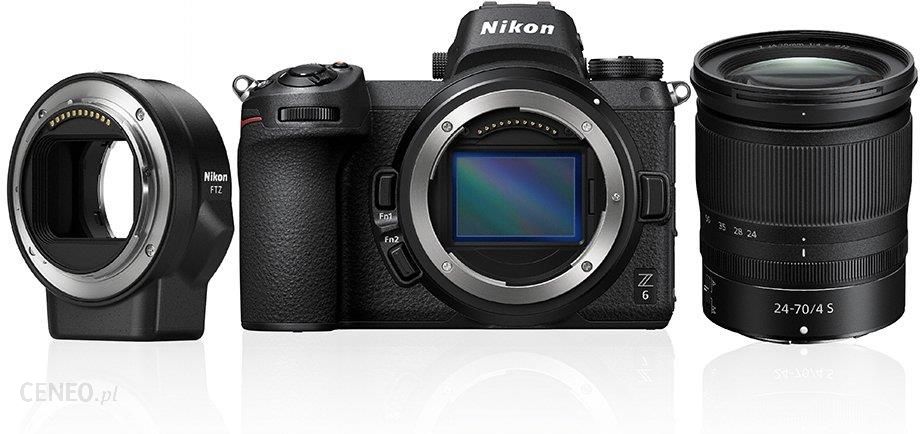 „Nikon Z6 Black“ + adapteris „Ftz“ + 24–70 mm F4 