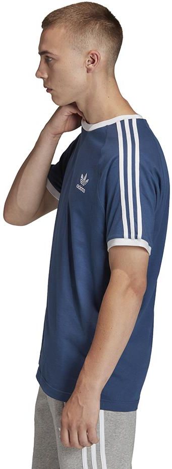 Koszulka męska adidas Stripes Tee niebieska FM3772 Ceny i