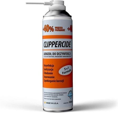 Barbicide Clippercide Spray Do Dezynfekcji I Smarowania Maszynek Do Włosów 500Ml