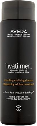 Aveda Szampon do delikatnego oczyszczania skóry głowy dla mężczyzn Invati Men Nourishing Exfoliating Shampoo 250ml