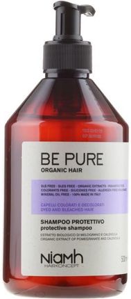 Niamh Hairconcept Ochronny Szampon Do Włosów Farbowanych I Rozjaśnianych Niamh Hairconcept Be Pure Protective Shampoo 500 ml