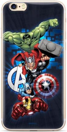 Marvel etui z nadrukiem Avengers 001 do Samsung Galaxy S20 Plus granatowy (MPCAVEN151)