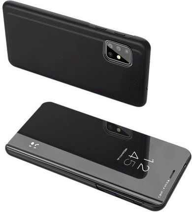 Hurtel Clear View Case etui z klapką Samsung Galaxy S20 Ultra Czarny