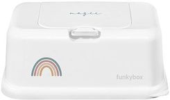 Zdjęcie Funkybox Rainbow Pojemnik Na Chusteczki Biały - Gostynin