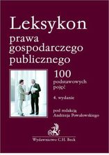Zdjęcie Leksykon prawa gospodarczego publicznego. 100 podstawowych pojęć (PDF) - Łapy