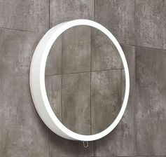 MIIOR MOON 60 CM (BIAŁE) - LUSTRO WYSUWANE Z OŚWIETLENIEM LED ( 302601-R06B-BOB-U-05B-LED-N)