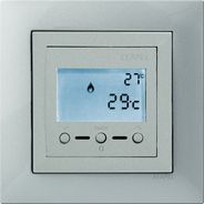 EFAPEL LOGUS90 Element centralny do termostatu ze sterowaniem z podczerwienią aluminum (90742 AL)