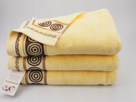Ręcznik Zwoltex Rondo 2 70x140 ajerkoniak