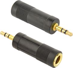 Zdjęcie Adapter stereo Jack męski 3.5mm do Jack żeński 6.35mm Gembird - Tyczyn