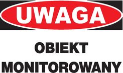 Mój Dom Bis Mdb Tablica Znak Ostrzegawczy Uwaga Obiekt Monitorowany Zi 33