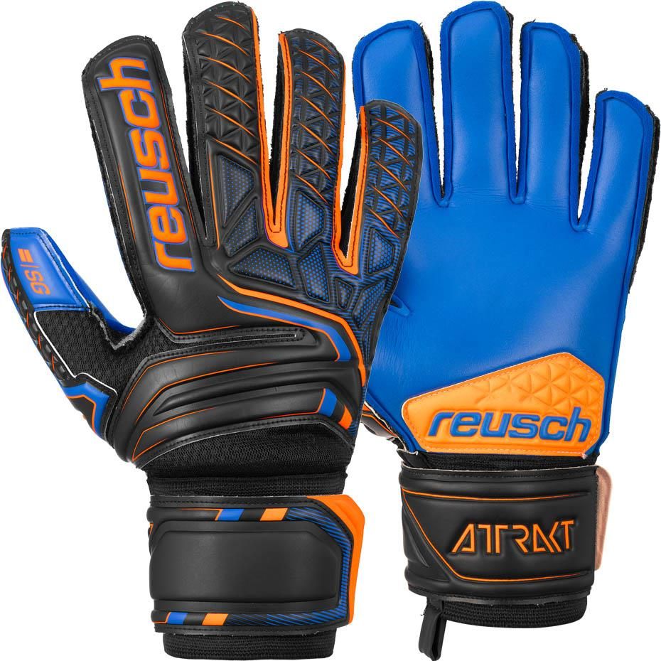 Перчатки экстра. Перчатки футбольные Reusch Attrakt SG Junior.