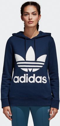 Bluza damska adidas TREFOIL HOODIE CE2410 granatowy Ceny i opinie Ceneo.pl