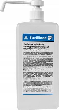 Sterillhand 1 Litr - Preparat Do Dezynfekcji Rąk I Skóry