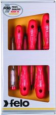 Zdjęcie FELO Izolowany zestaw 5 wkrętaków + próbnik 413 963 98 - Tychowo