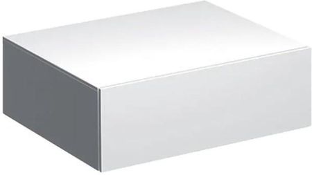 Geberit Xeno 2 szafka boczna z szufladką 58cm biały połysk 500507011