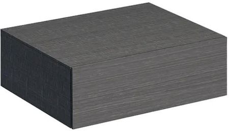 Geberit Xeno 2 szafka boczna z szufladką 58cm lakierowany ciemny szary struktura 500507431