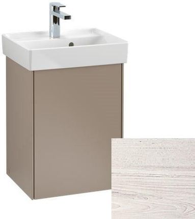 Villeroy&Boch Collaro szafka pod umywalkę wisząca zawiasy z lewej strony 41x54x34 cm White Wood C00500E8