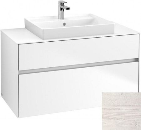 Villeroy&Boch Collaro szafka pod umywalkę wisząca do umywalki 60 cm 100x54x50 cm White Wood C01900E8