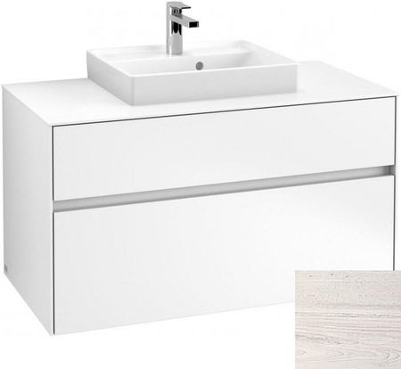 Villeroy&Boch Collaro szafka pod umywalkę wisząca do umywalki 50 cm 100x54x50 cm White Wood C01600E8