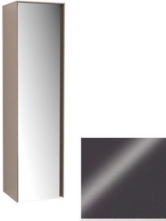 Villeroy&Boch Collaro szafka wysoka słupek łazienkowy z lustrem 40x153x35 cm zawiasy z lewej strony Glossy Grey C035D0FP