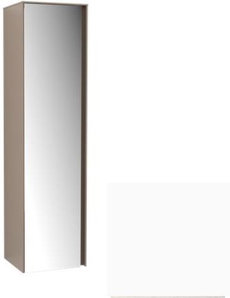 Villeroy&Boch Collaro szafka wysoka słupek łazienkowy z lustrem 40x153x35 cm zawiasy z lewej strony White Matt C035D0MS