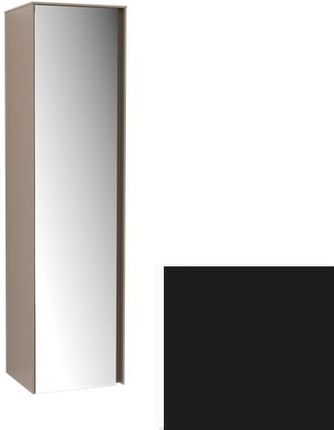 Villeroy&Boch Collaro szafka wysoka słupek łazienkowy z lustrem 40x153x35 cm zawiasy z lewej strony Black Matt Lacquer C035D0PD