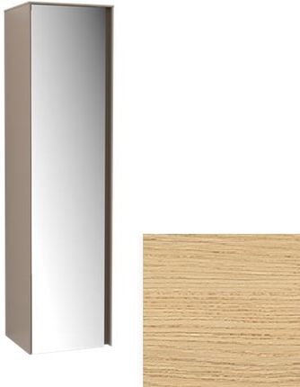 Villeroy&Boch Collaro szafka wysoka słupek łazienkowy z lustrem 40x153x35 cm zawiasy z lewej strony Nordic Oak C035D0VJ