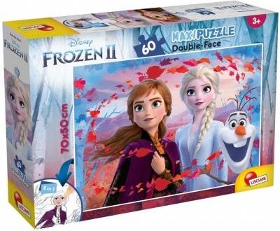 Lisciani Puzzle Supermaxi Dwustronne Frozen 2 60El.