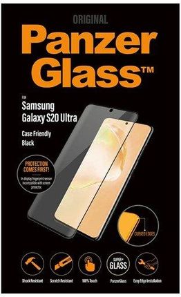PanzerGlass Samsung Galaxy S20 Ultra (Case Friendly) Black